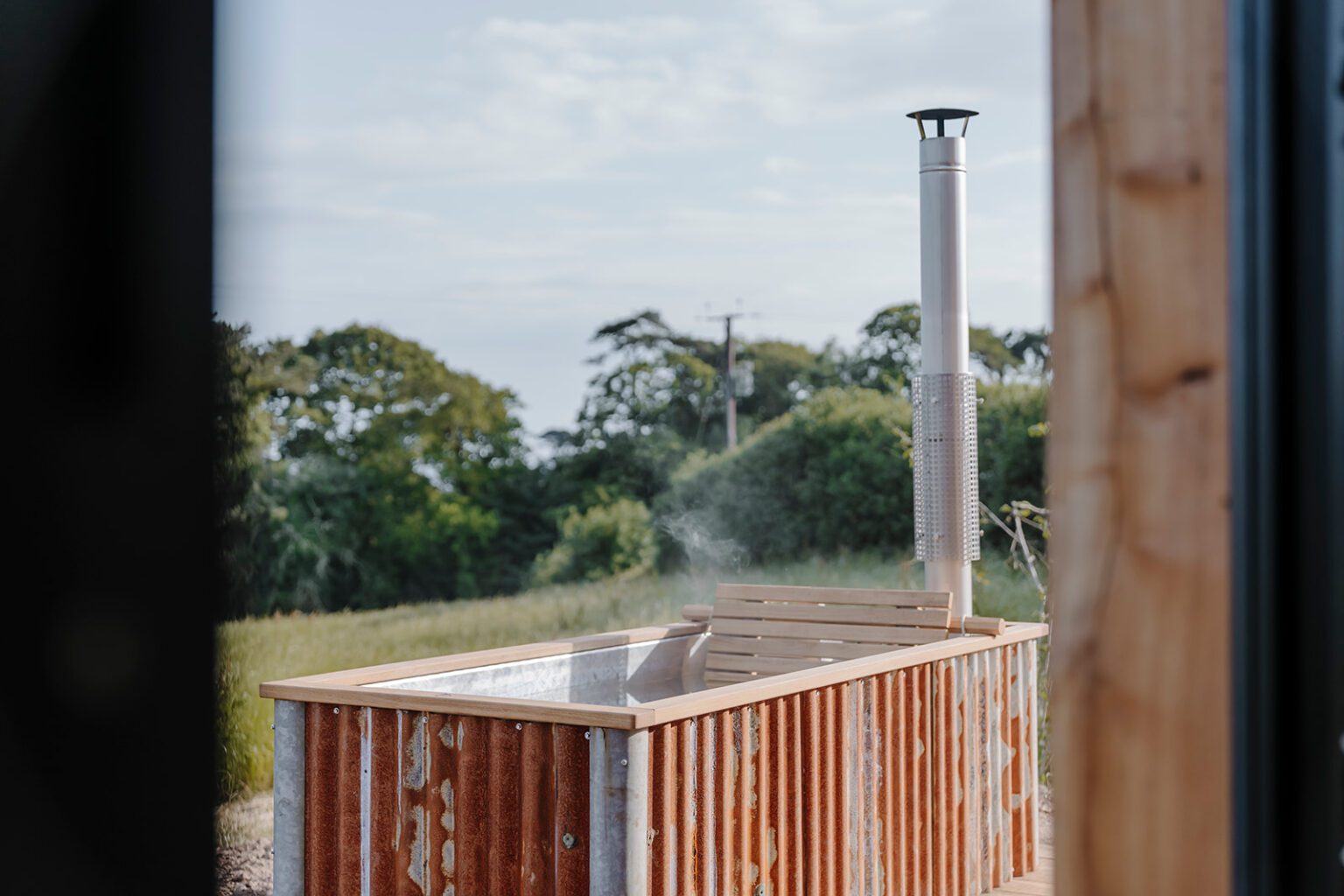 Beautiful view of Luxury Off Grid Cabin Rentals With En Suite Bath