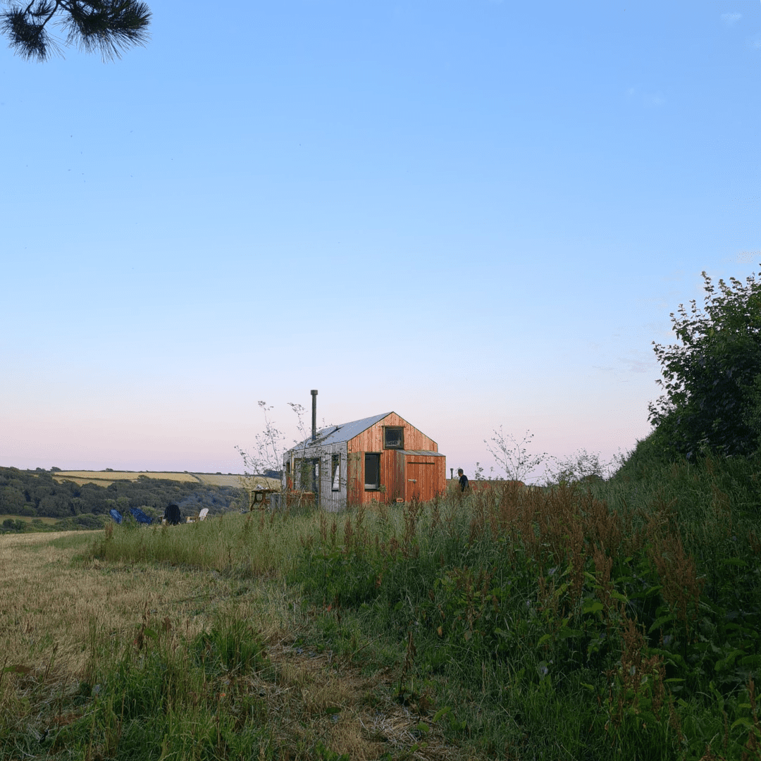 Tamar cabin.A holiday rental tiny home designed and built in the UK
