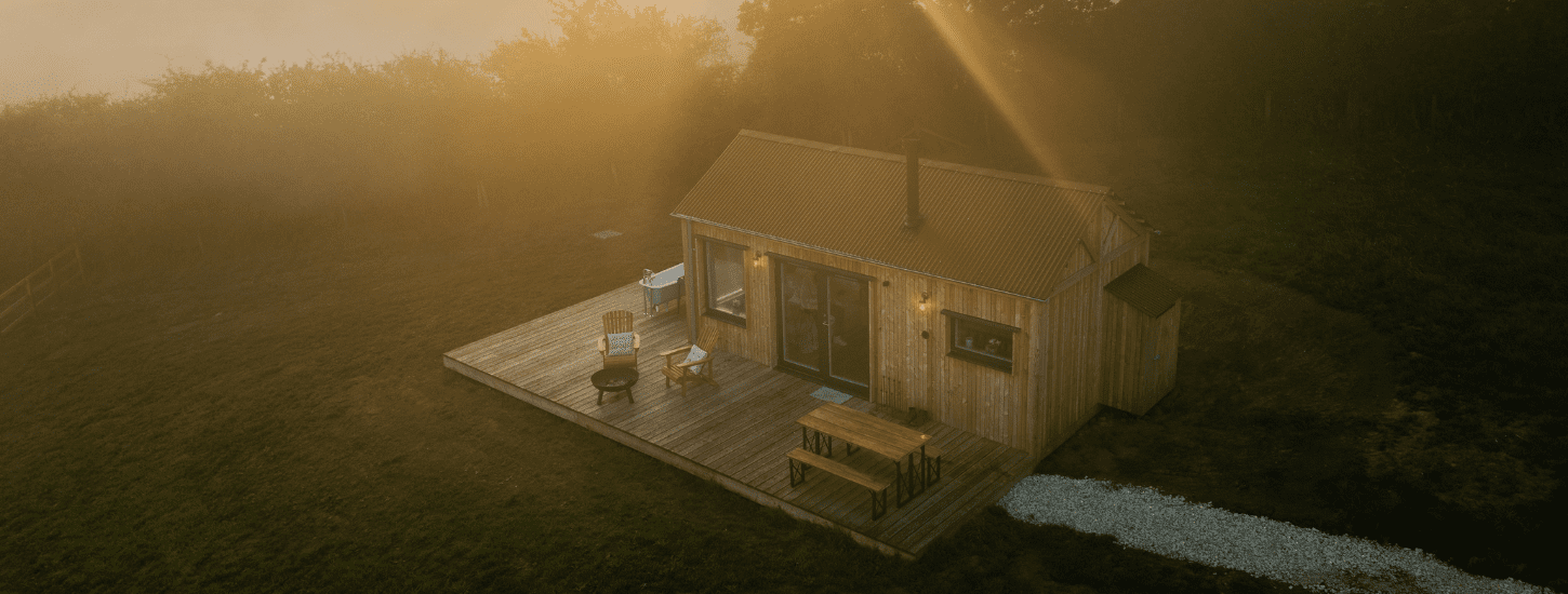 Signature Cabin Life Space Cabins Luxury holiday rental spaces with outdoor bathing.