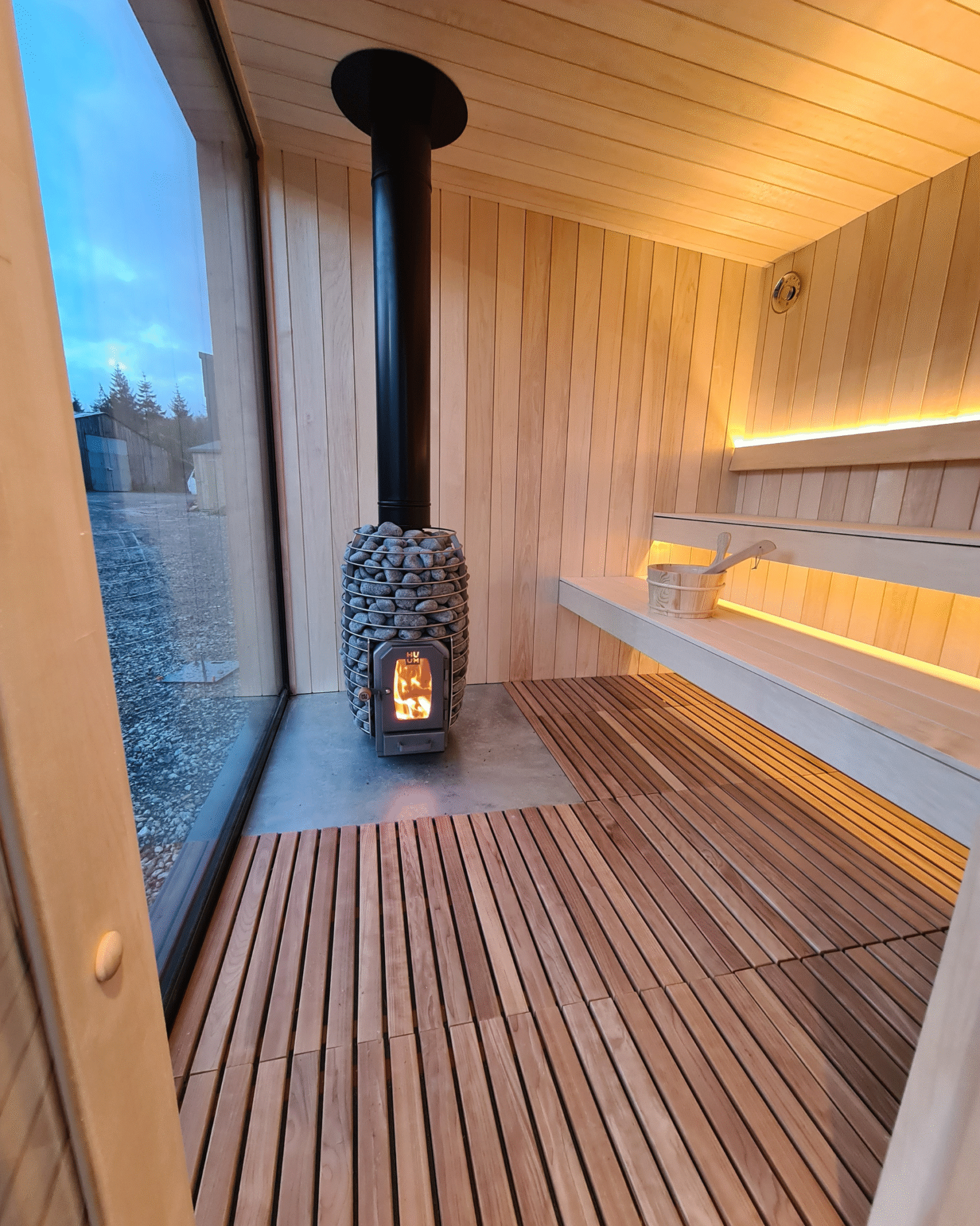 Sauna from life space cabins