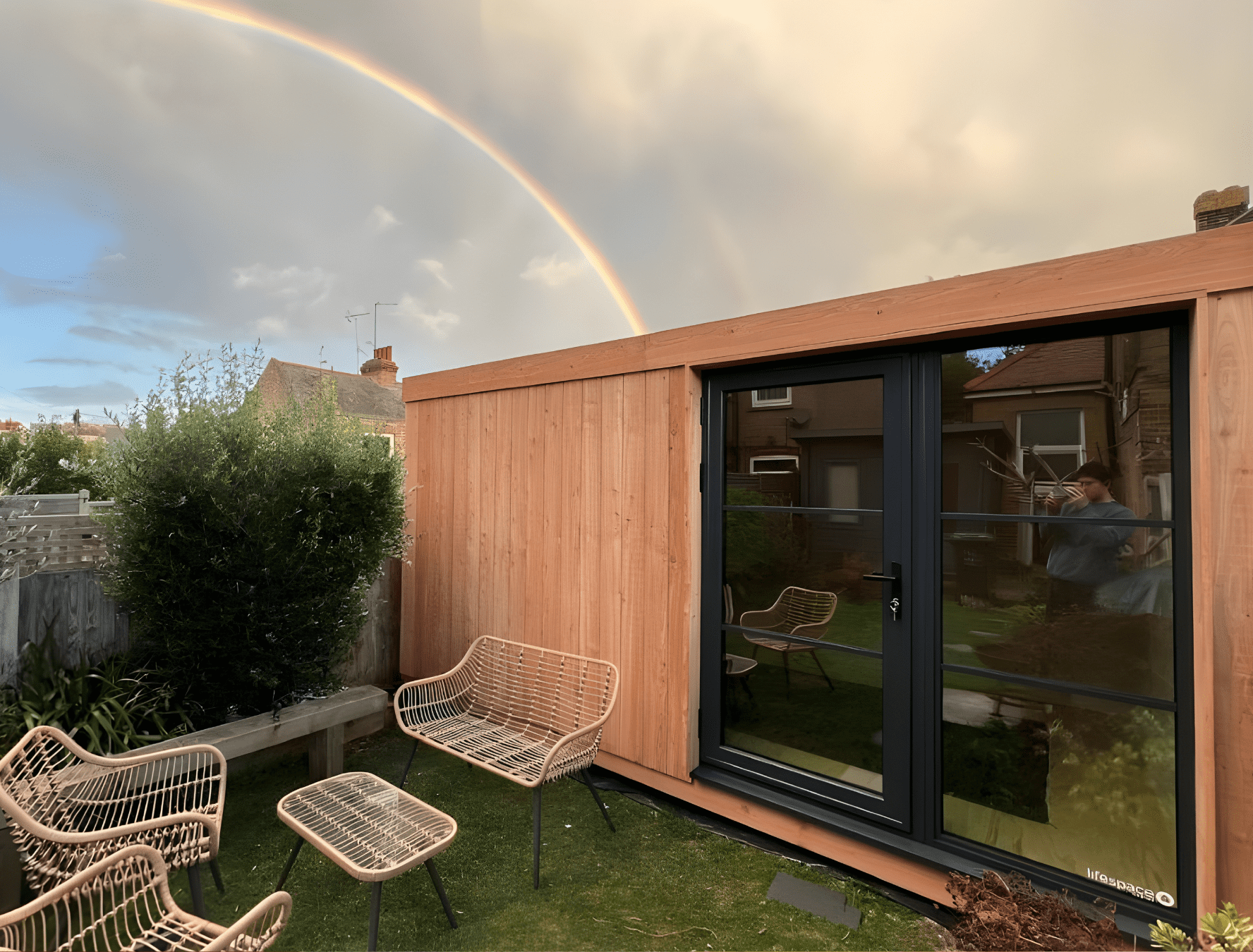 city garden garden cabin