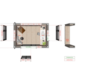 Potager Hut by Life Space Cabins