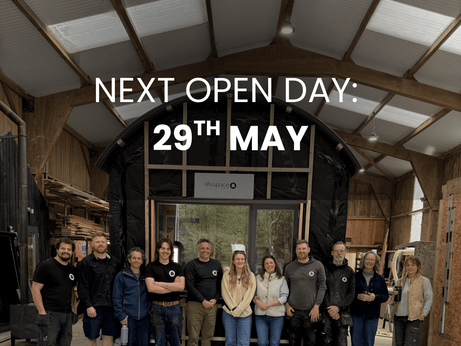 NEXT OPEN DAY 29TH MAY