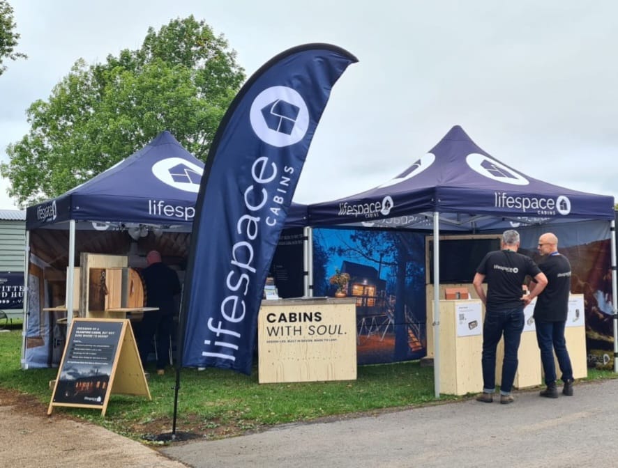 Life Space Cabins Glamping Show exhibitor